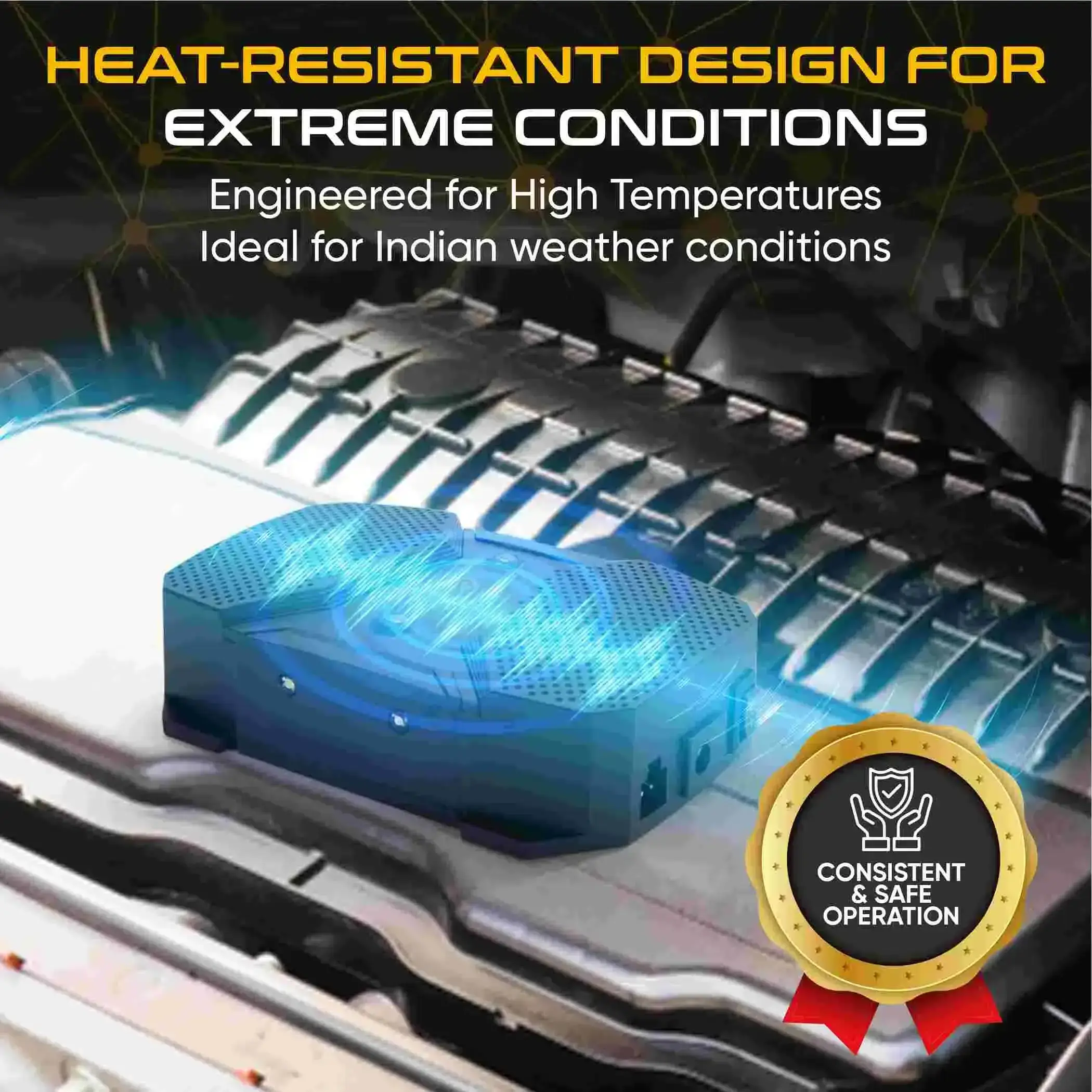 DEFENTRA Heat Resistant Design - Made for India